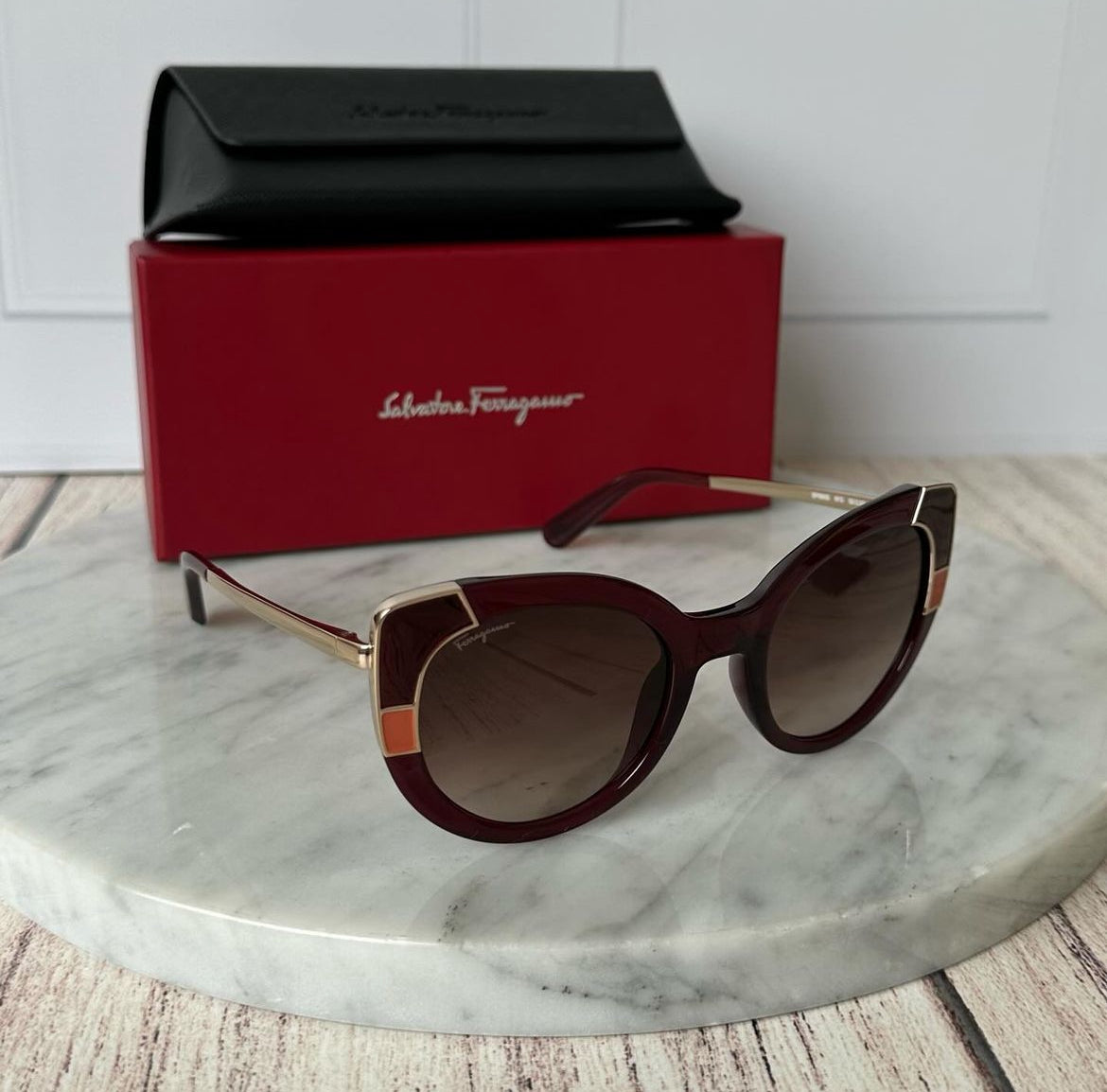 Salvatore Ferragamo Lentes De Sol