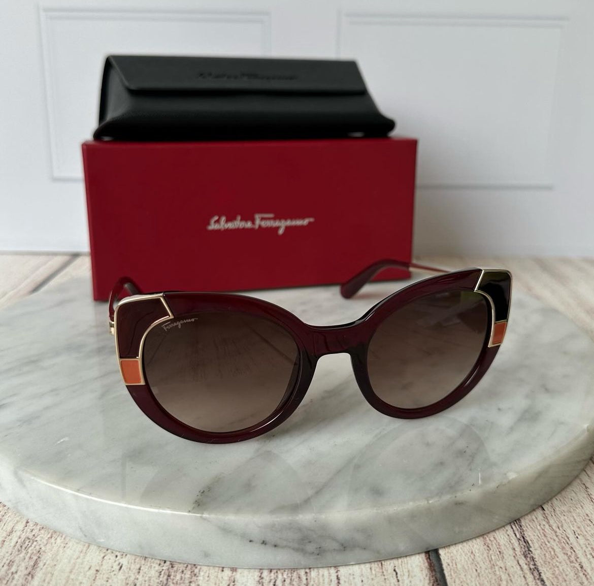 Salvatore Ferragamo Lentes De Sol